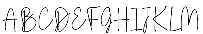 Flighty-Regular Font UPPERCASE