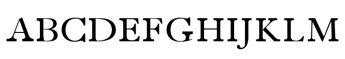 Flike regular Font UPPERCASE