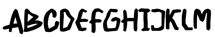 Flinch Regular Font UPPERCASE