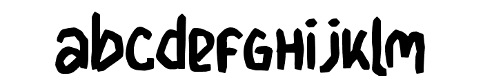 Flinch Regular Font LOWERCASE