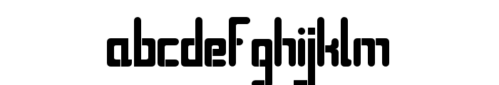 Fliponic Font LOWERCASE