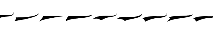 FloatingSwash Font UPPERCASE