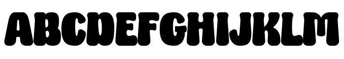 Flogie Regular Font UPPERCASE