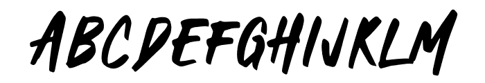 Flohart Vector Font UPPERCASE