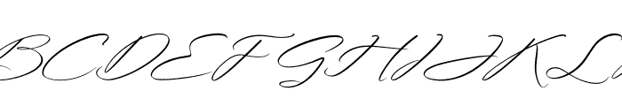 Flomeshine Brigters Italic Font UPPERCASE