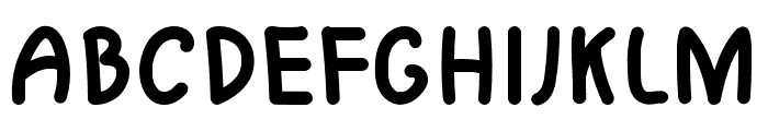 Floof-Regular Font UPPERCASE