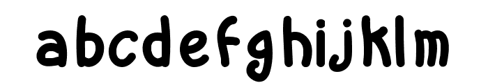 Floof-Regular Font LOWERCASE