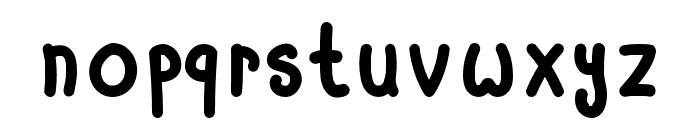 Floof-Regular Font LOWERCASE