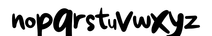 Floopy Blop Two Font LOWERCASE