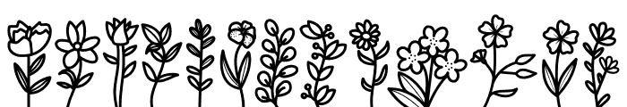 Flora  Set FONT