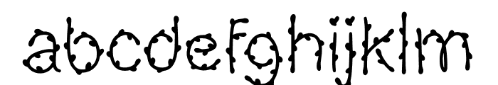 FloraEve Font LOWERCASE