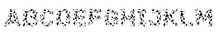 Flora Font LOWERCASE