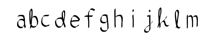 Floral Maid Font LOWERCASE