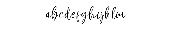FloralKnight Font LOWERCASE