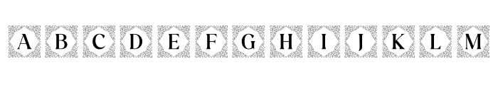 Floralista Font LOWERCASE