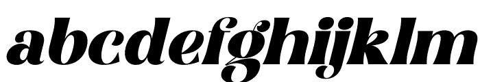 Florals Bright Italic Font LOWERCASE
