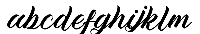 Florence Eloise Font LOWERCASE