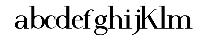 Florenchya Serif Font LOWERCASE