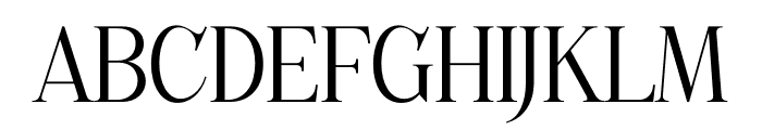 Florens Serif Font LOWERCASE