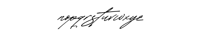 Florestta Opheralio Italic Font LOWERCASE