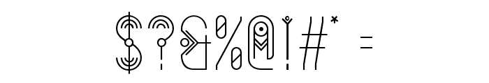 FloriGlyphos-Regular Font OTHER CHARS