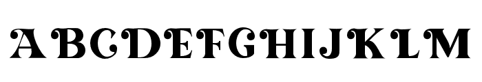 Florida Serif Font Font UPPERCASE