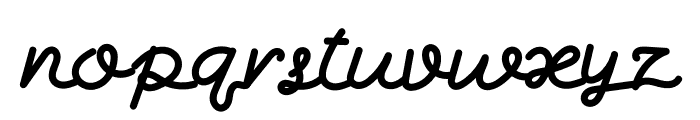 Floridea Font LOWERCASE