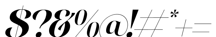 Florilst Realik Italic Font OTHER CHARS