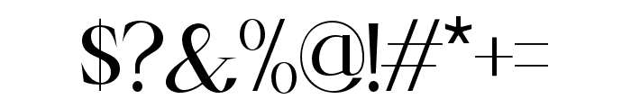 FlorinGoose-Regular Font OTHER CHARS