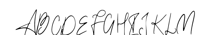 Florina Regular Font UPPERCASE