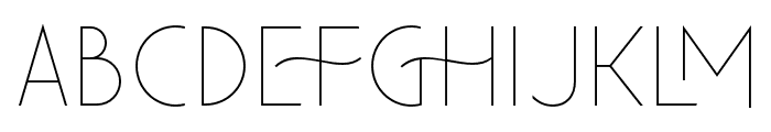 Florisha-Light Font UPPERCASE