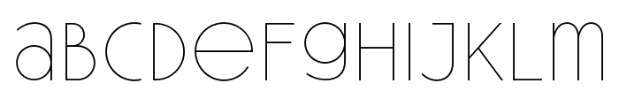 Florisha-Light Font LOWERCASE