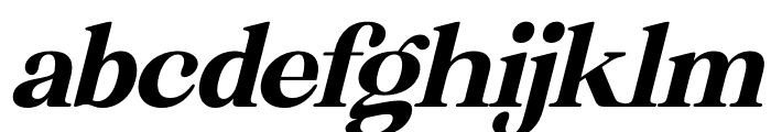 Florista Mango Italic Font LOWERCASE