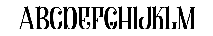 FlorydelMona-Regular Font UPPERCASE