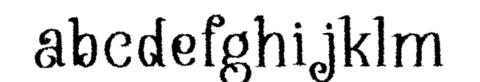 FlorynRegular Font LOWERCASE