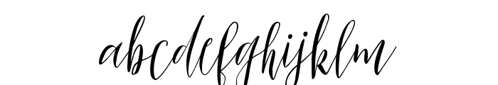 FlourishScript Font LOWERCASE