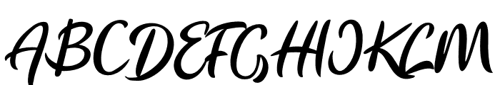 Flourissha Italic Font UPPERCASE