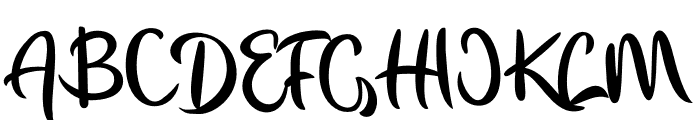 Flourissha Font UPPERCASE