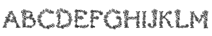 Flover Font UPPERCASE