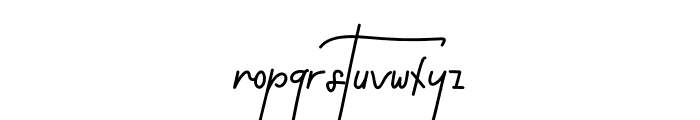 Flow Perfect Font LOWERCASE