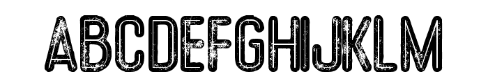 FlowInlineGrunge Font UPPERCASE