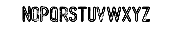 FlowInlineGrunge Font LOWERCASE