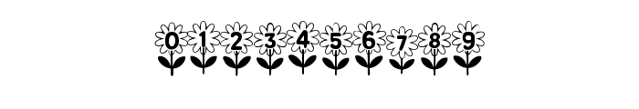 Flower Alphabet By Sque Regular Font OTHER CHARS