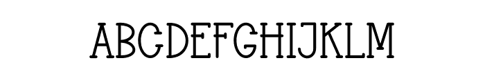 Flower Bucked Font LOWERCASE