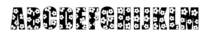 Flower Flower Font UPPERCASE