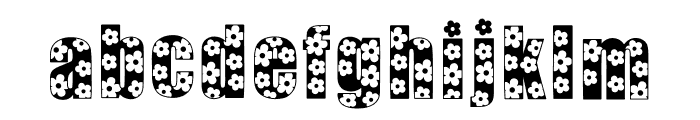 Flower Flower Font LOWERCASE