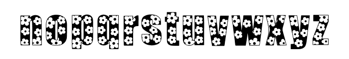 Flower Flower Font LOWERCASE