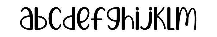 Flower Happiness Font LOWERCASE
