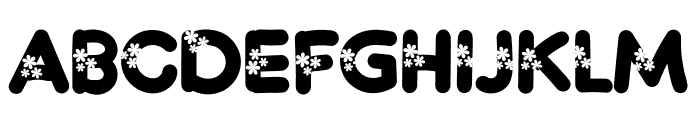Flower Hearth Font LOWERCASE
