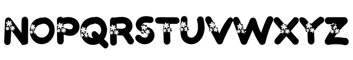 Flower Hearth Font LOWERCASE